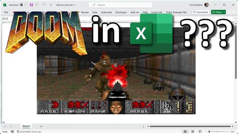 doom in excel|excel secret game.